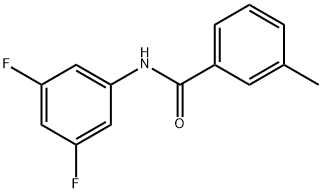 N-(3,5-Difluorophenyl)-3-MethylbenzaMide, 97% Struktur