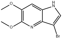 3-BroMo-5,6-diMethoxy-4-azaindole Struktur