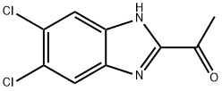 1-(5,6-Dichloro-1H-benzo[d]iMidazol-2-yl)ethanone Struktur