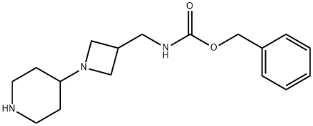 Benzyl ((1-(piperidin-4-yl)azetidin-3-yl)Methyl)carbaMate,883547-28-2,结构式