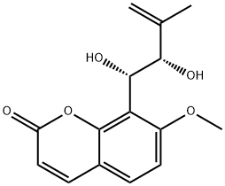 7-メトキシ-8-[(1R,2S)-1,2-ジヒドロキシ-3-メチル-3-ブテニル]クマリン