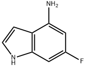 1H-Indol-4-amine,6-fluoro-(9CI) Struktur