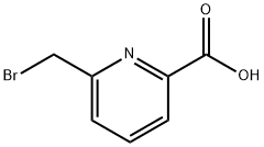 6-(溴甲基)皮考啉酸, 885951-67-7, 结构式