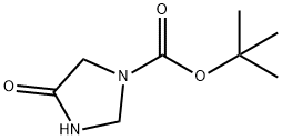 tert-Butyl 4-oxoiMidazolidine-1-carboxylate Struktur