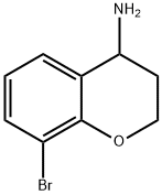 8-broMo-3,4-dihydro-2H-chroMen-4-aMine Structure