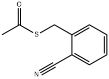 Thioacetic acid S-(2-cyano-benzyl) ester