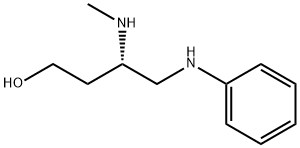 (3S)-3-(Methylamino)-4-(phenylamino)-1-butanol Struktur