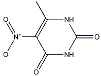 6-Methyl-5-nitropyrimidine-2,4(1H,3H)-dione Structure