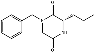 (S)-1-苄基-3-丙基哌嗪-2,5-二酮,888972-65-4,结构式