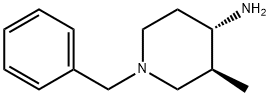 4-PiperidinaMine, 3-Methyl-1-(phenylMethyl)-, trans- (9CI) Struktur