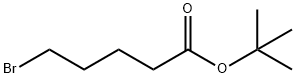 5-BROMOPENTANOIC ACID, T-BUTYL ESTER Structure