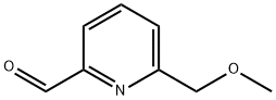 6-(メトキシメチル)ピコリンアルデヒド 化学構造式