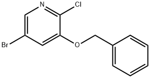3-(Benzyloxy)-5-broMo-2-chloropyridine Struktur