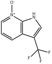 1H-Pyrrolo[2,3-b]pyridine, 3-(trifluoroMethyl)-,7-oxide