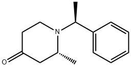 (R)-2-METHYL-1-((S)-1-PHENYLETHYL)PIPERIDIN-4-ONE, 89467-37-8, 结构式