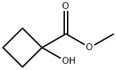 Methyl 1-hydroxycyclobutanecarboxylate Structure