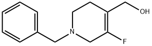 (1-benzyl-3-fluoro-1,2,5,6-tetrahydropyridin-4-yl)Methanol Struktur