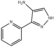 5-(Pyridin-2-yl)-1H-pyrazol-4-aMine Struktur