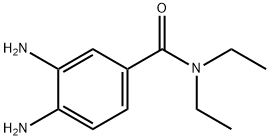 3,4-二氨基-N,N-二乙基苯甲酰胺, 89791-03-7, 结构式