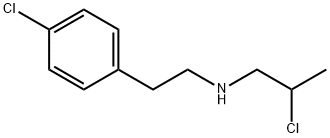 4-氯-N-(2-氯丙基)苯乙胺, 897926-35-1, 结构式