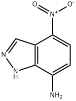 4-Nitro-1H-indazol-7-aMine Struktur