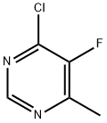 4-氯-5-氟-6-甲基嘧啶 结构式