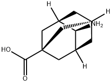 trans-4-AMino-1-AdaMantane Carboxylic Acid Structure