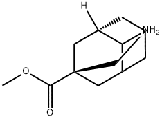 反式-4-氨基-1-金刚烷甲酸甲酯, 898265-48-0, 结构式