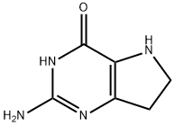 5H-Pyrrolo[3,2-d]pyrimidin-4-ol,2-amino-6,7-dihydro-(7CI) Structure