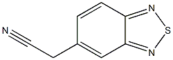 2-(benzo[c][1,2,5]thiadiazol-5-yl)acetonitrile 结构式
