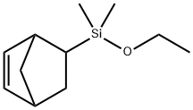 (5-双环(2.2.1)戊基-2-烯)二甲基乙氧基硅烷 结构式