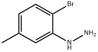 (2-broMo-5-Methylphenyl)hydrazine hydrochloride Structure