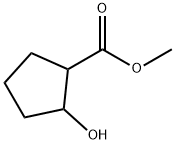 Methyl 2-Hydroxycyclopentylcarboxylate Struktur