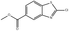 2-氯苯并[D]噻唑-5-基甲基碳酸酯 结构式