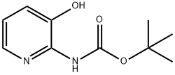 2-(BOC-氨基)-3-羟基吡啶,902835-93-2,结构式