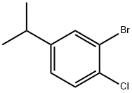 2-BroMo-1-chloro-4-isopropylbenzene Structure