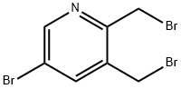 5-BroMo-2,3-bis-broMoMethyl-pyridine Structure
