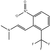 EthenaMine, N,N-diMethyl-2-[2-nitro-6-(trifluoroMethyl)phenyl]-, (1E)-