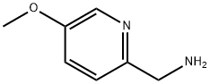 (5-メトキシピリジン-2-イル)メタンアミン 化学構造式