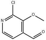 2-Chloro-3-Methoxypyridine-4-carboxaldehyde Struktur