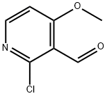 2-Chloro-4-Methoxypyridine-3-carbaldehyde Struktur