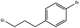 1-ブロモ-4-(3-ブロモプロピル)ベンゼン 化学構造式