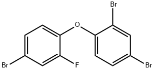 2Fluoro-2,4,4tribromodiphenyl ether Struktur