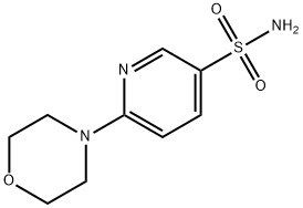 6-Morpholinopyridine-3-sulfonaMide Structure
