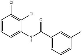 N-(2,3-ジクロロフェニル)-3-メチルベンズアミド 化学構造式