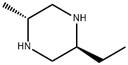 (2S,5R)-2-乙基-5-甲基哌嗪 结构式