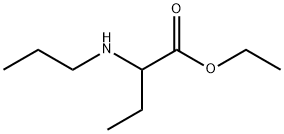 2-(PropylaMino)butyric Acid Ethyl Ester, 90726-88-8, 结构式