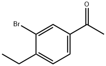 1-(3-broMo-4-ethylphenyl)ethanone Structure