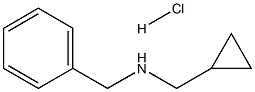 N-环丙甲基苄胺盐酸盐 结构式