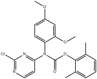 2,6-diMethylphenyl 2-chloropyriMidin-4-yl(2,4-diMethoxyphenyl)carbaMate Structure